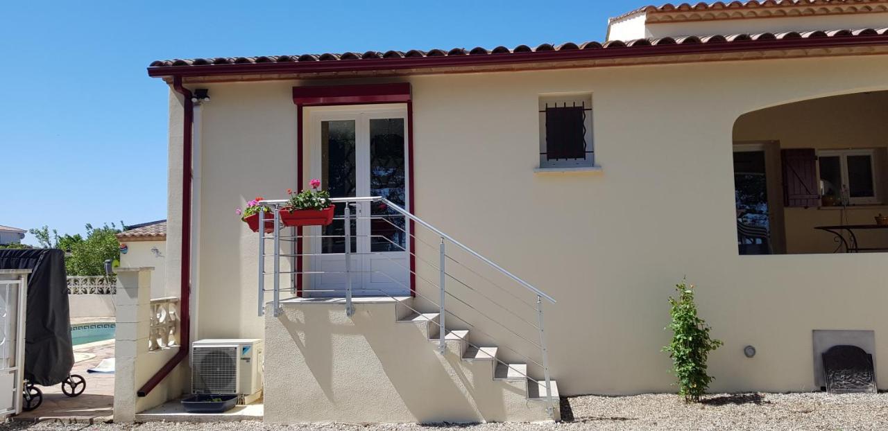 Lezignan-la-Cebe Les Chenes De Da-Li Bed & Breakfast エクステリア 写真
